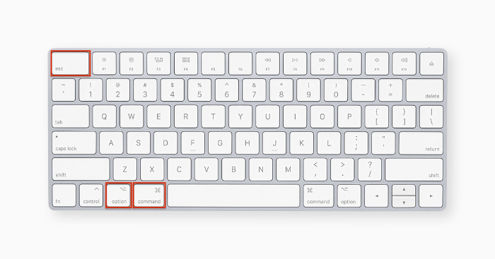 force quit macos