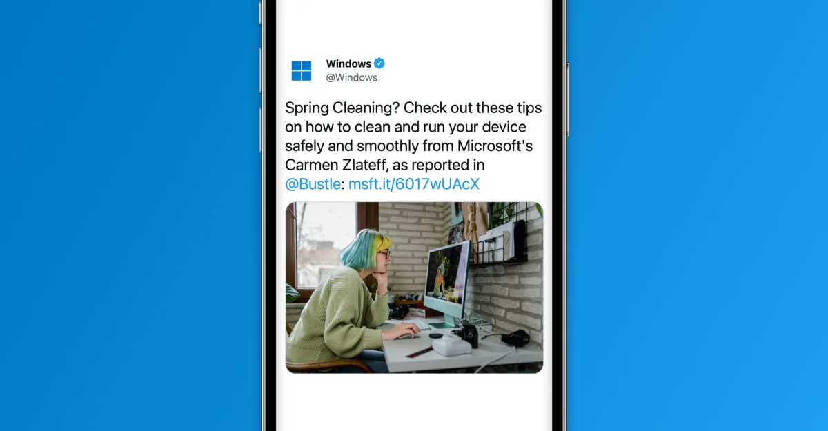 Microsoft Deletes Tweet With An M1 iMac From Its Official Windows Account